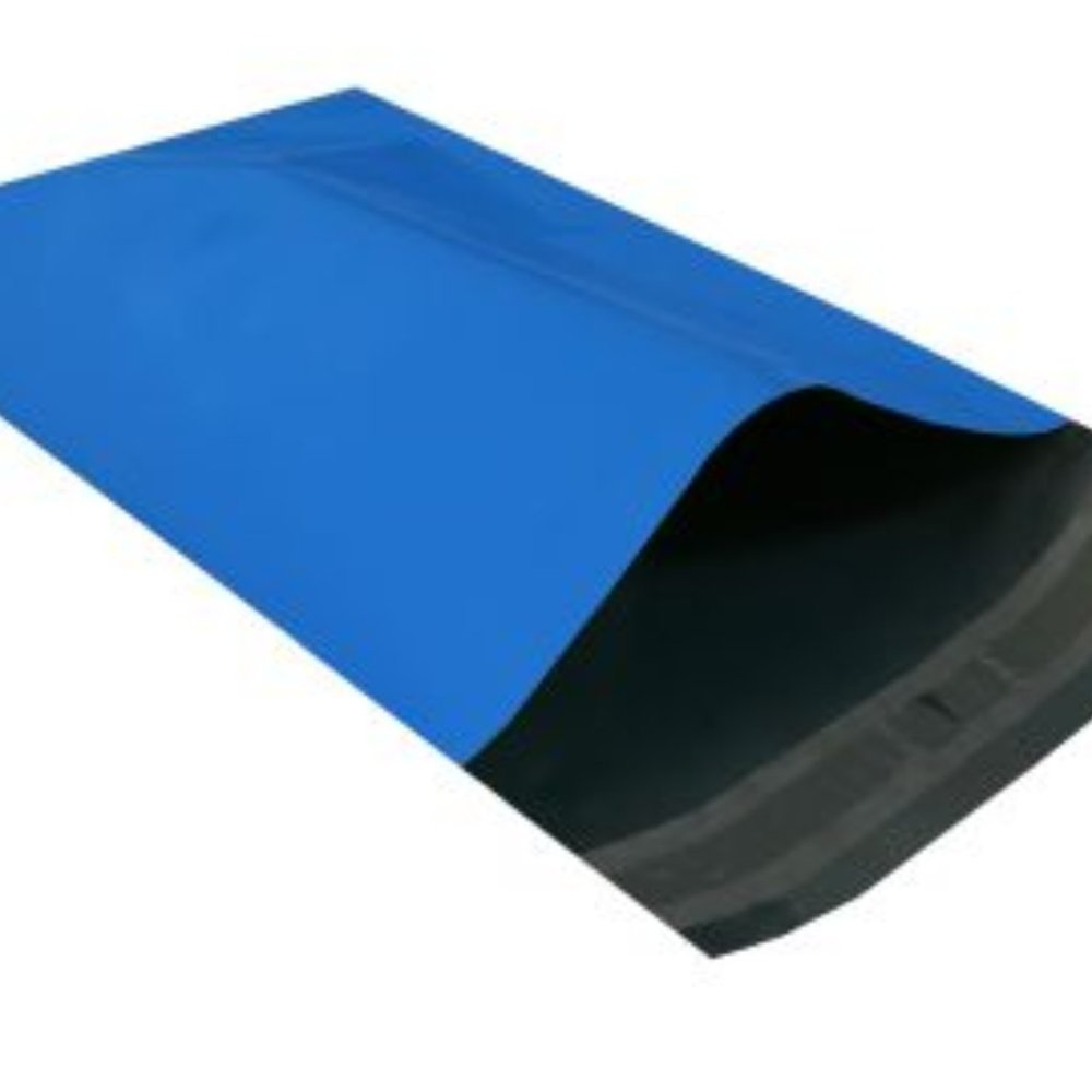 Poly Mailer Shipping Bag 7.5"x10.5" Blue Pack of 200
